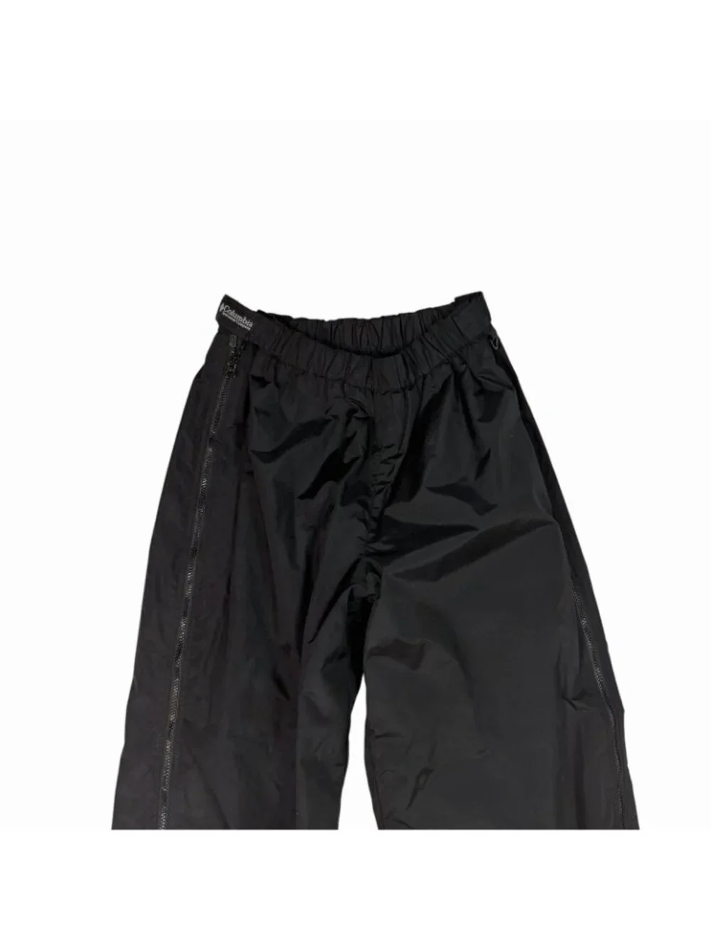 Columbia Zip Tear Away Snow Pants Size Large Mens Full Side Zip Ski Winter Sport